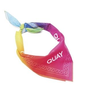 QUAY Pride Multi Color Bandana NEW